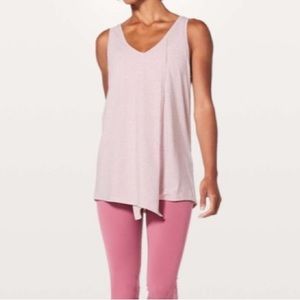 Lululemon Knot a Problem Tank Sz 4/6- "Heathered Petals"